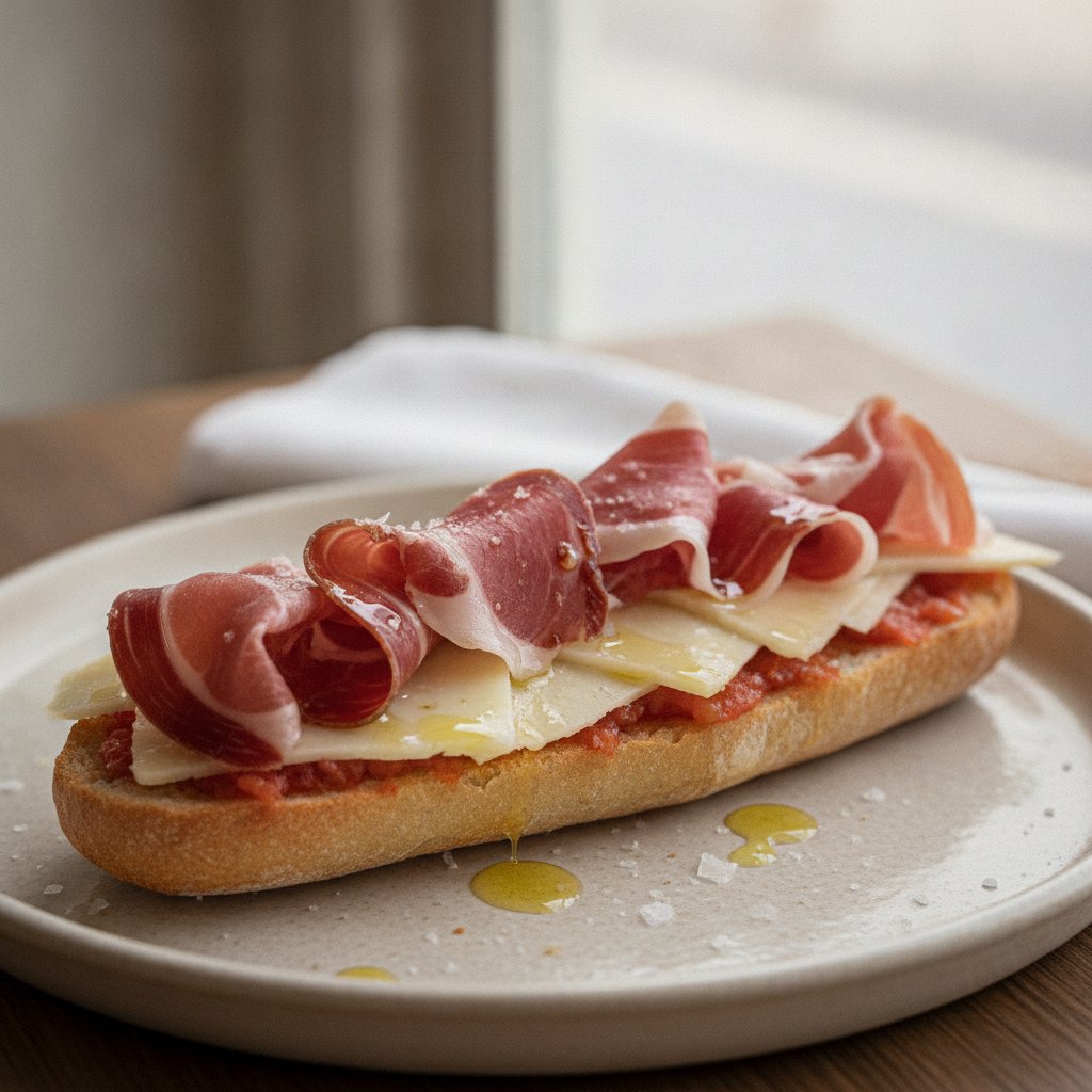 Spanish Cured Ham Sandwich