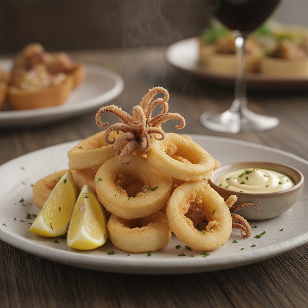 Fried Baby Squid