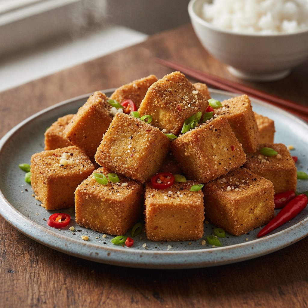 Salt and Pepper Tofu