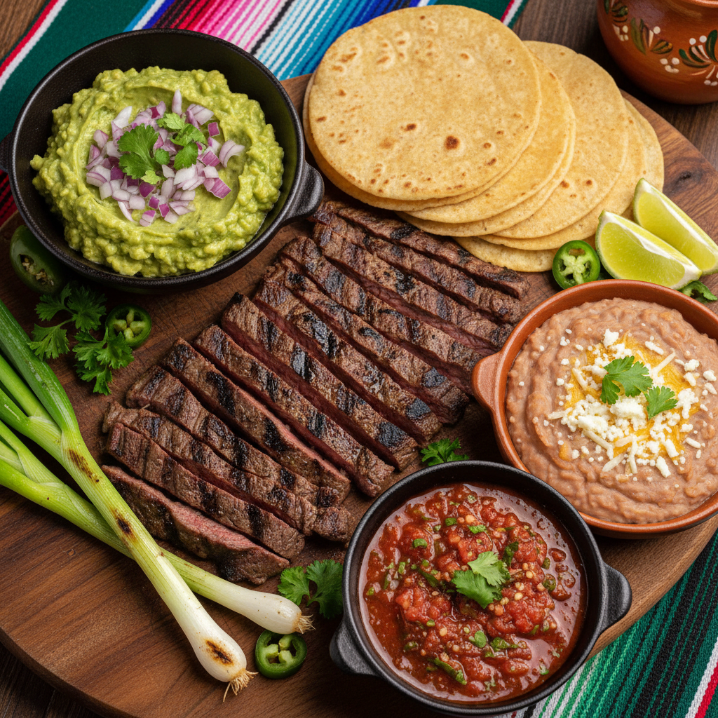 Carne Asada Platter Norteño