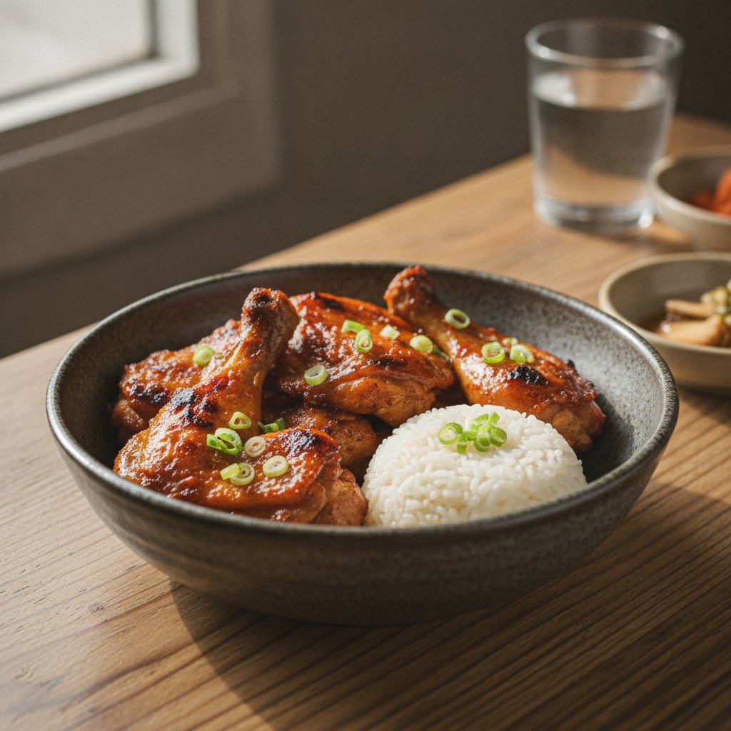 Grilled Chicken Thigh Barbecue