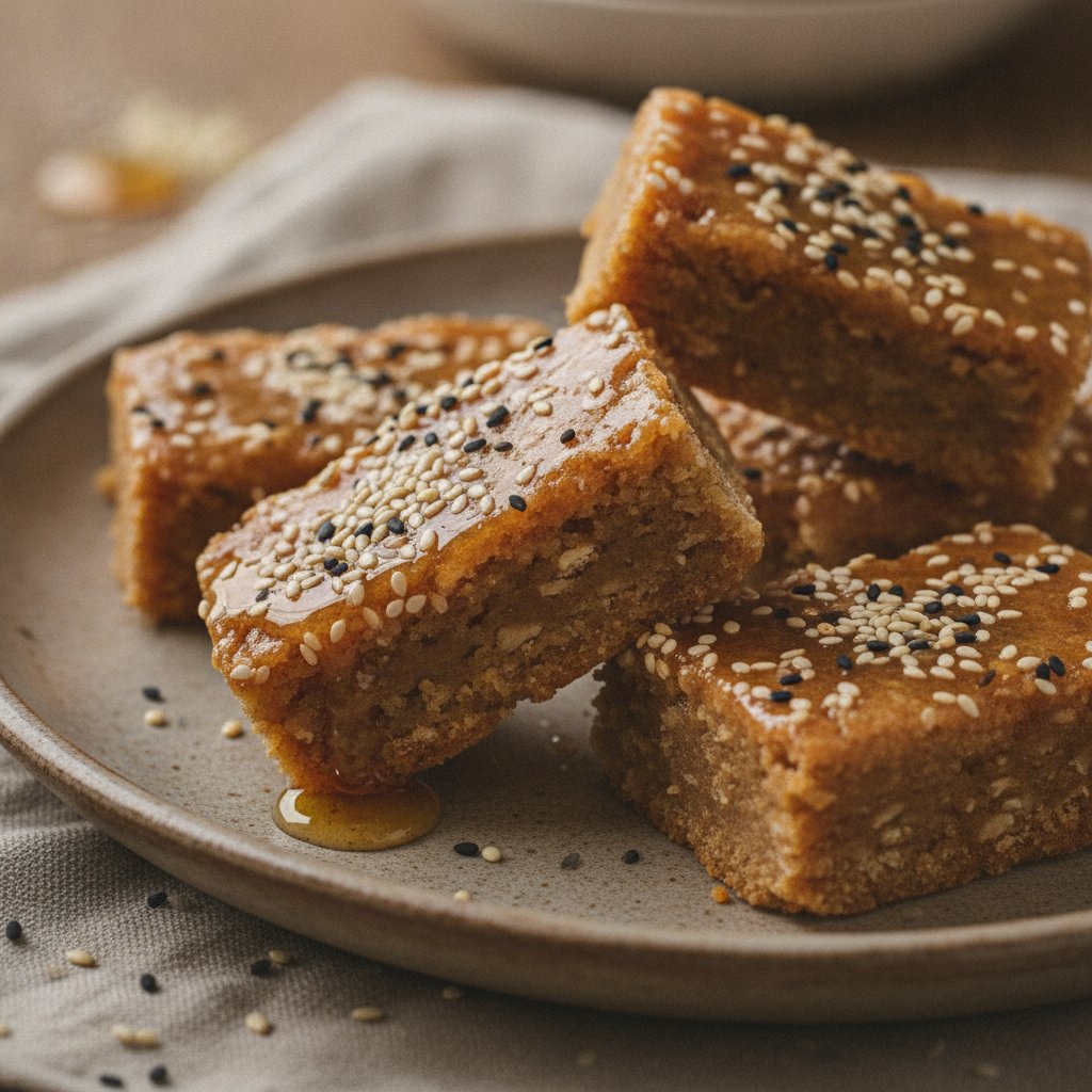 Sesame Honey Bars