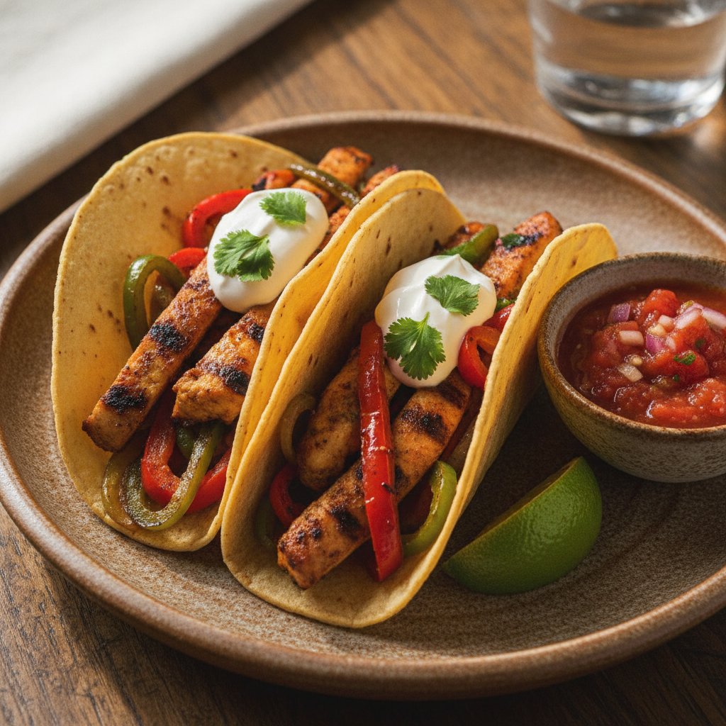Fajita Chicken Tacos
