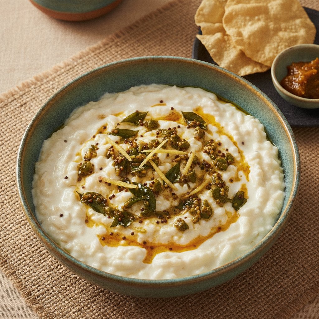 Spiced Yogurt Rice