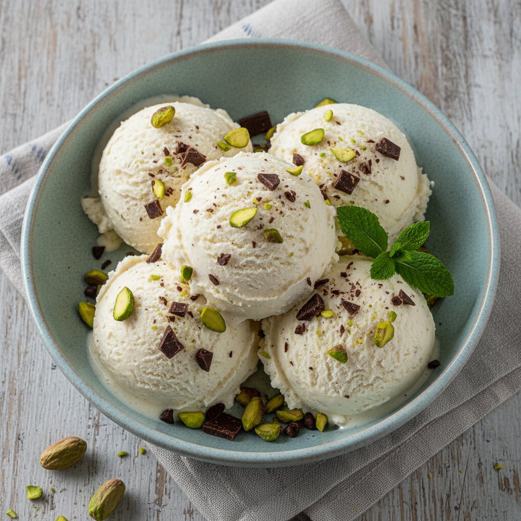 Sicilian Ricotta Ice Cream