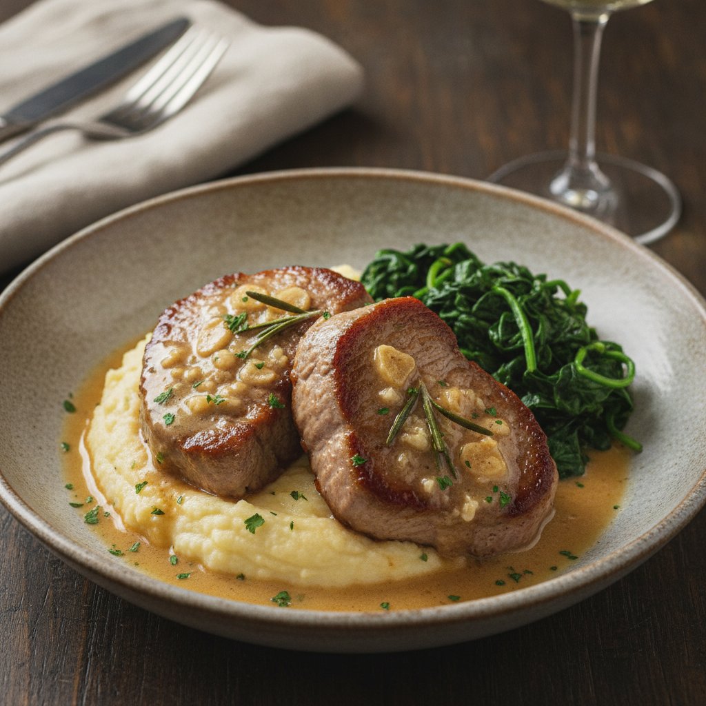 Roast Veal with White Wine (Keto)