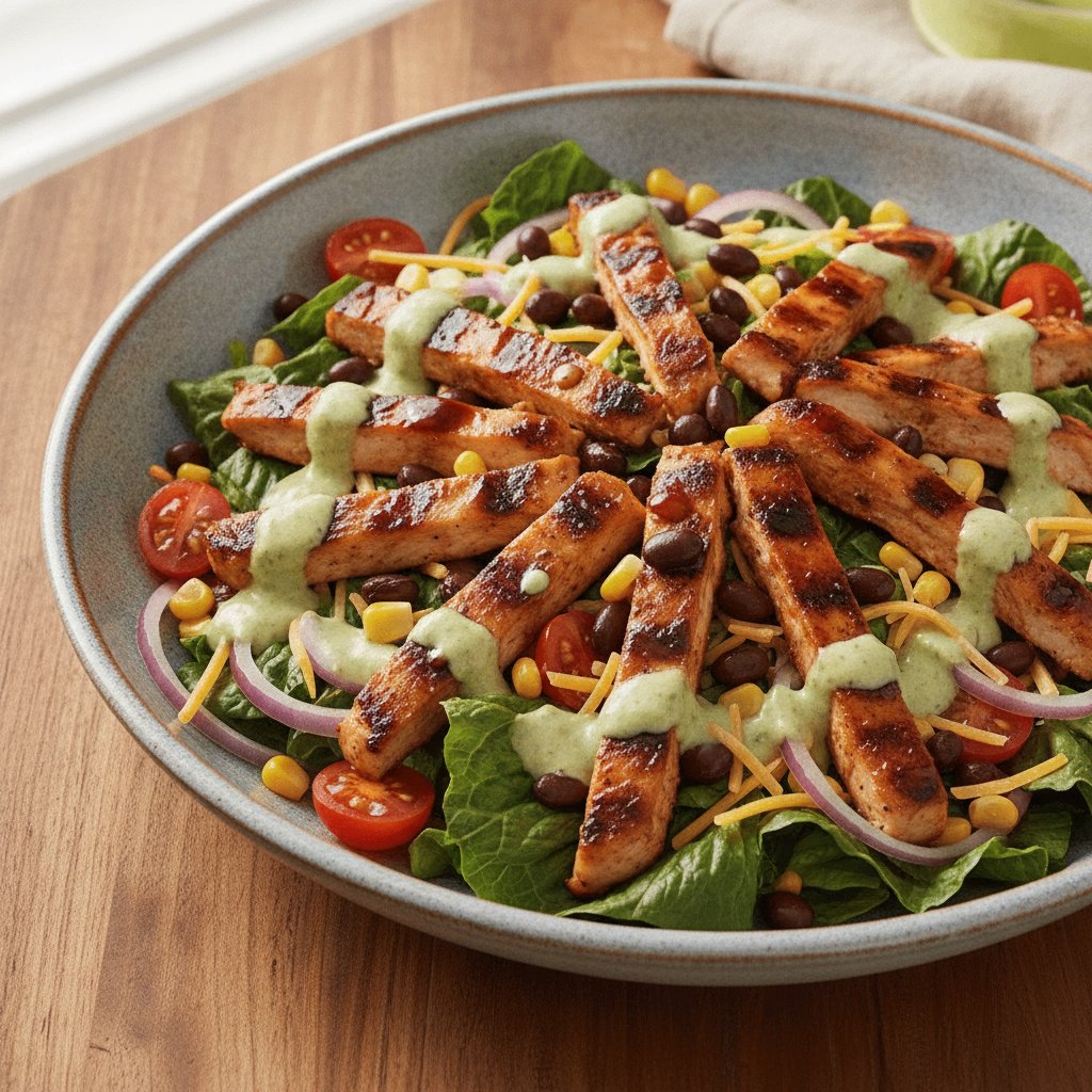 BBQ Chicken Salad (High-Protein)