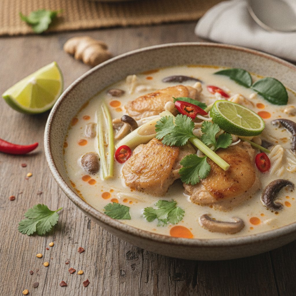 Coconut Chicken Soup (Keto)