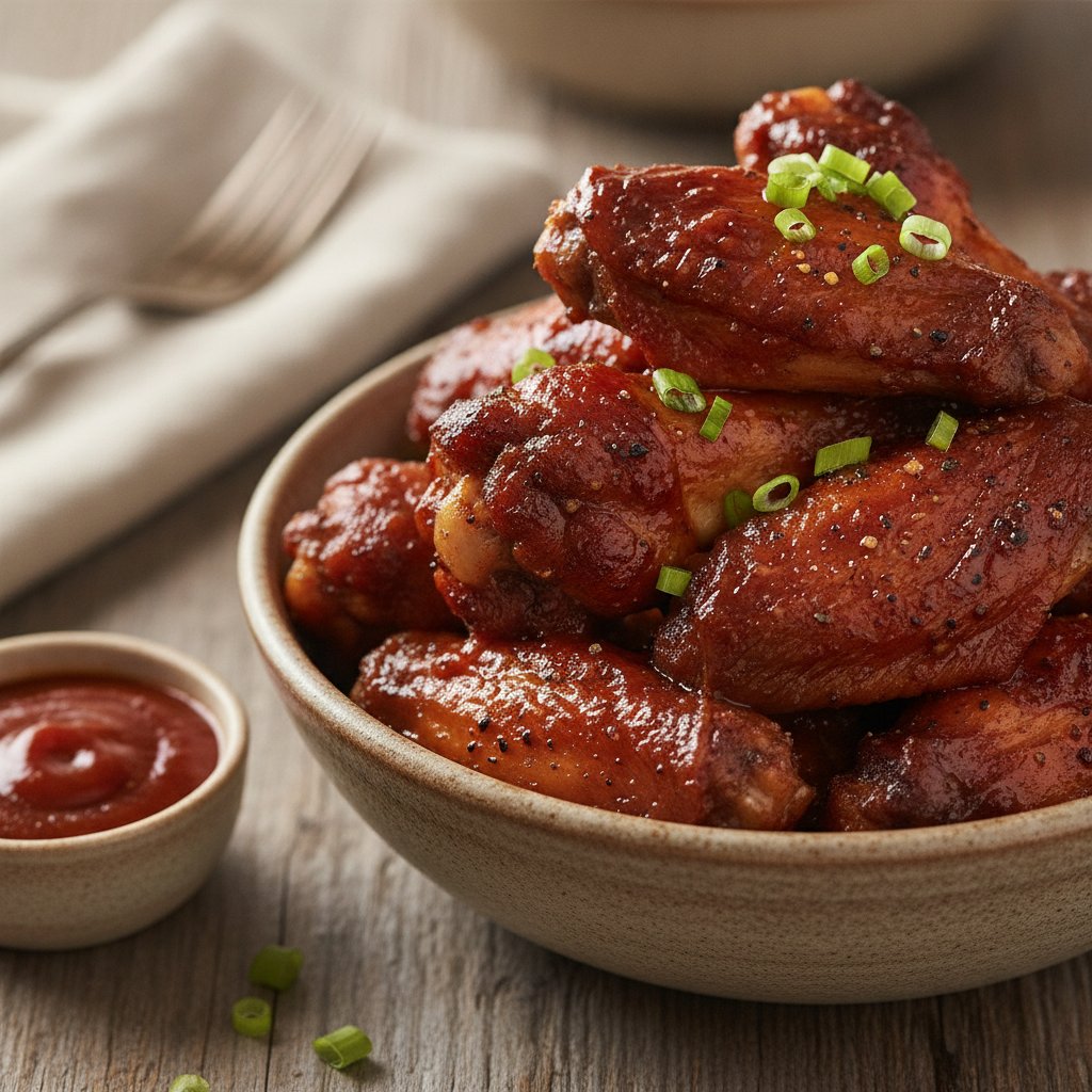 Smoked BBQ Chicken Wings