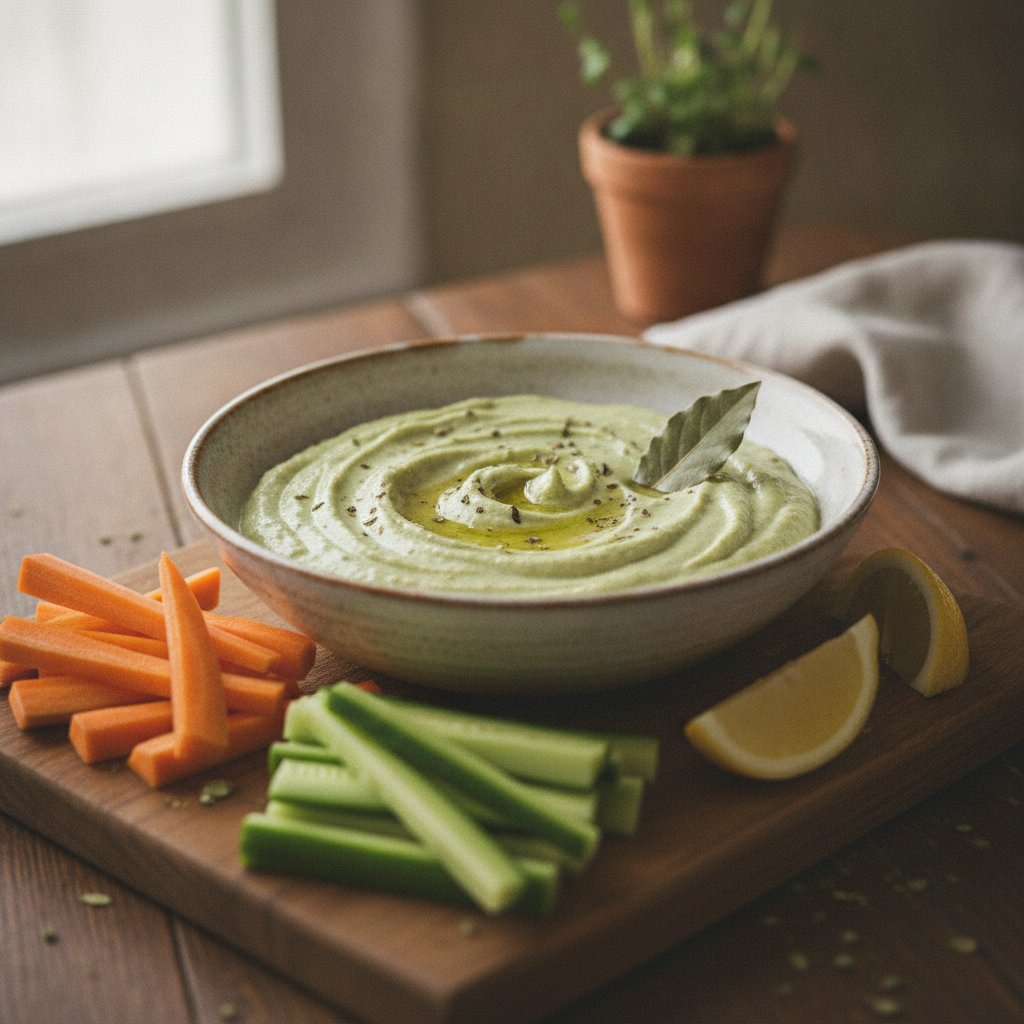 Split Pea Puree Dip (Low-Calorie)