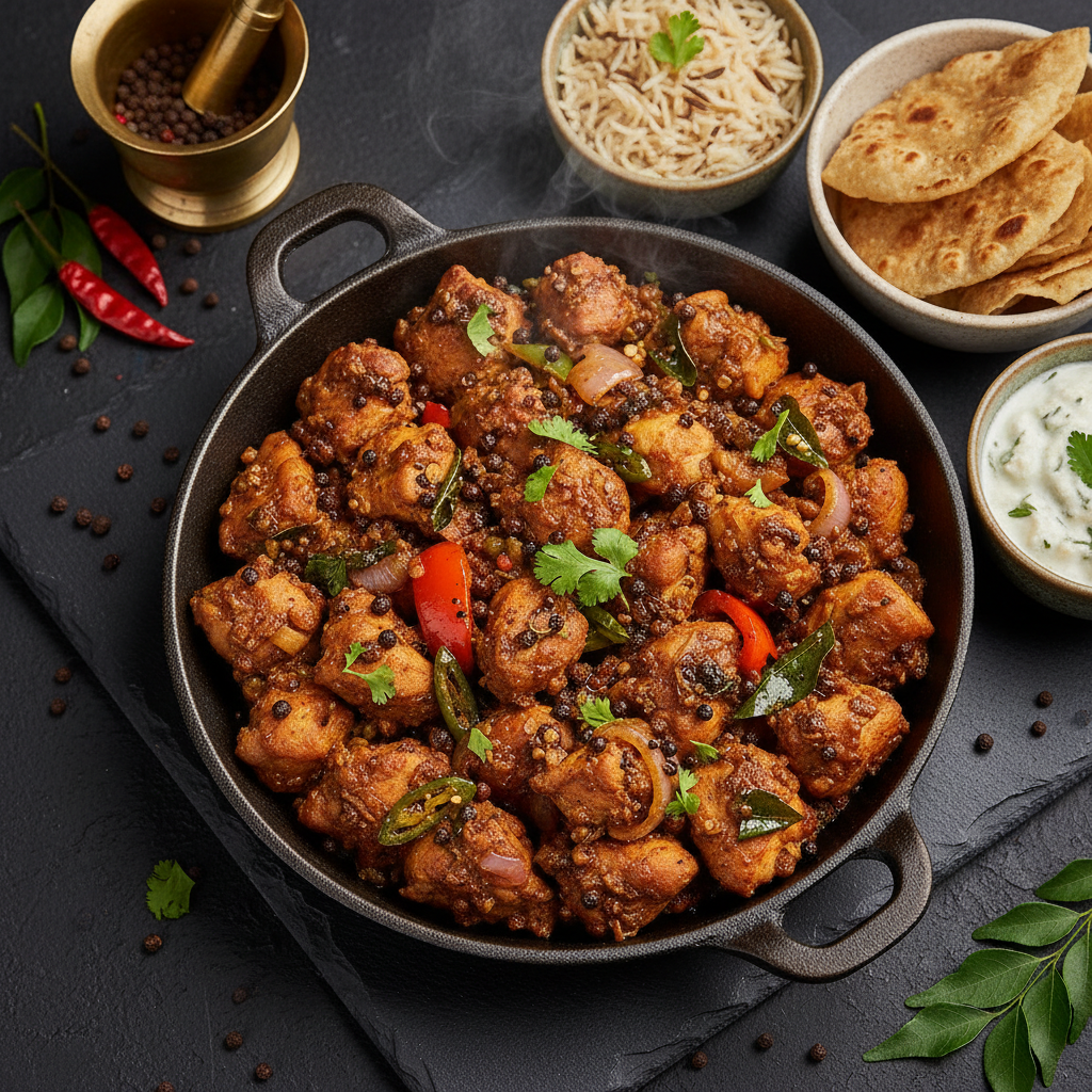 Chicken Pepper Fry