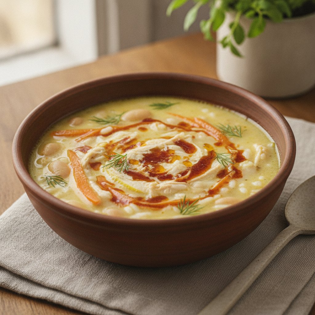 Chicken Soup with Rice (High-Protein)