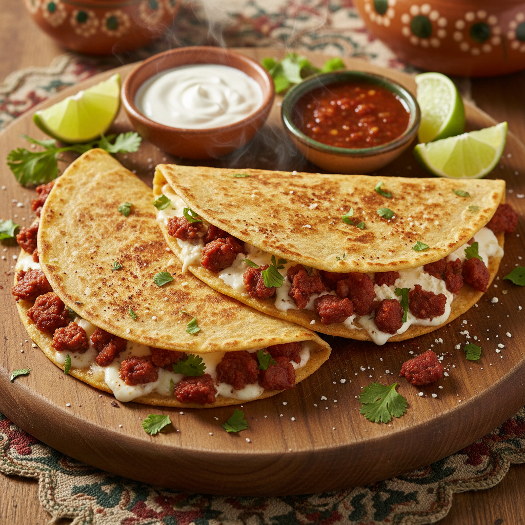 Quesadillas de Chorizo