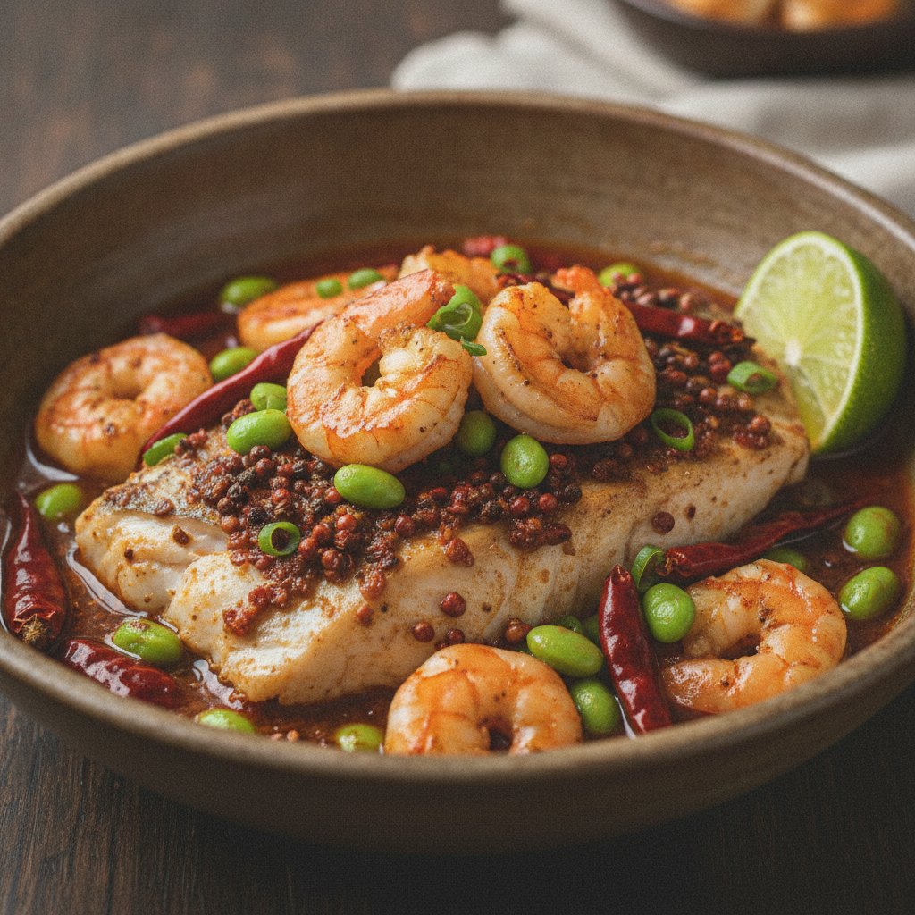 Sichuan Grilled Fish (High-Protein)