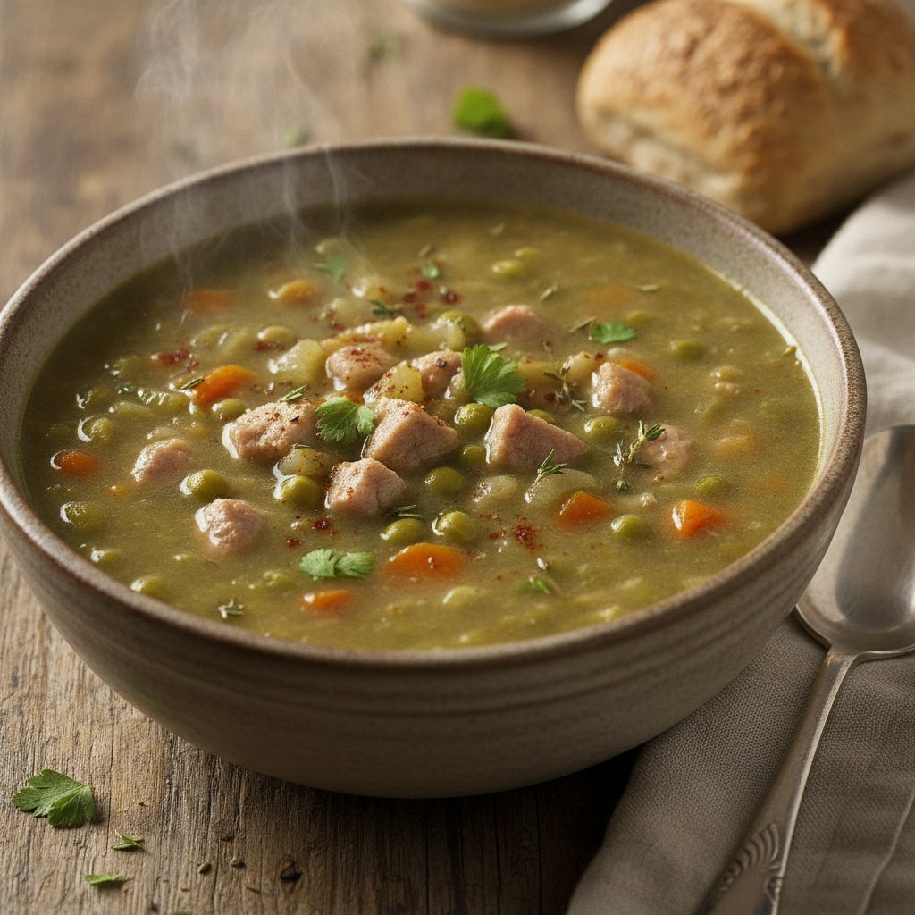 Split Pea and Ham Soup (Low-Calorie)