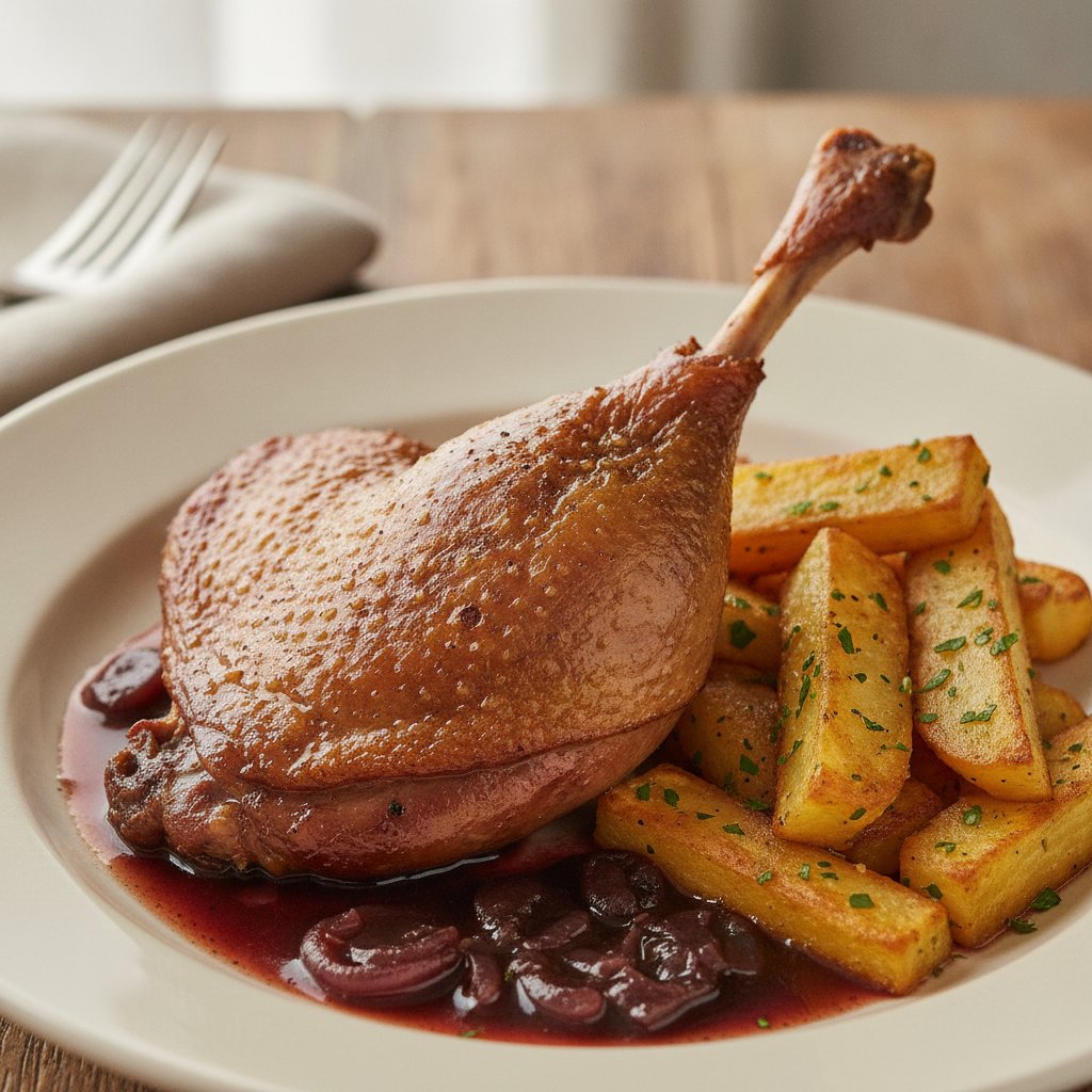 Crispy Duck Leg