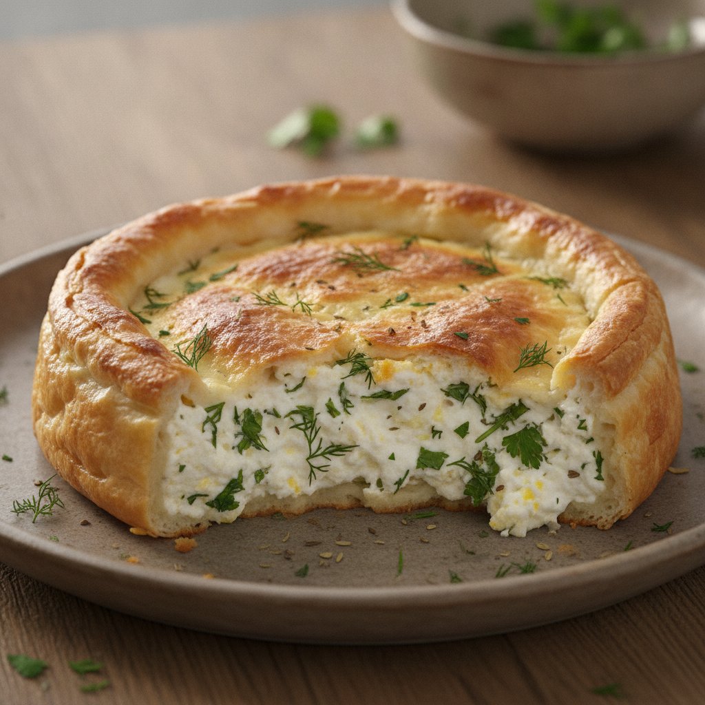 Baked Cheese Pie (High-Protein)
