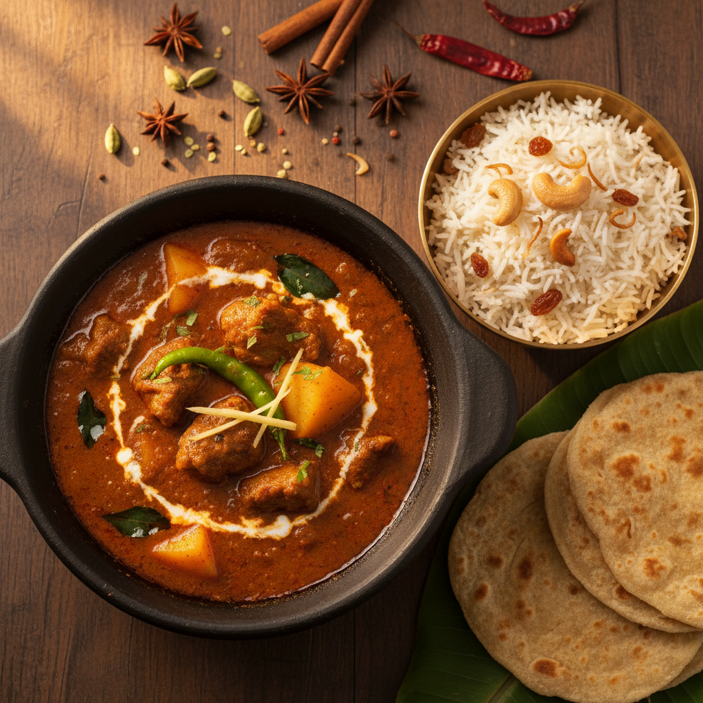 Coconut Lamb Curry with Spices — Kerala Lamb Curry