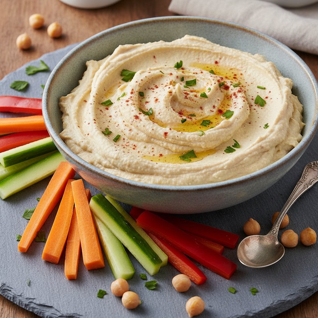 Whipped Chickpea Dip (Low-Calorie)