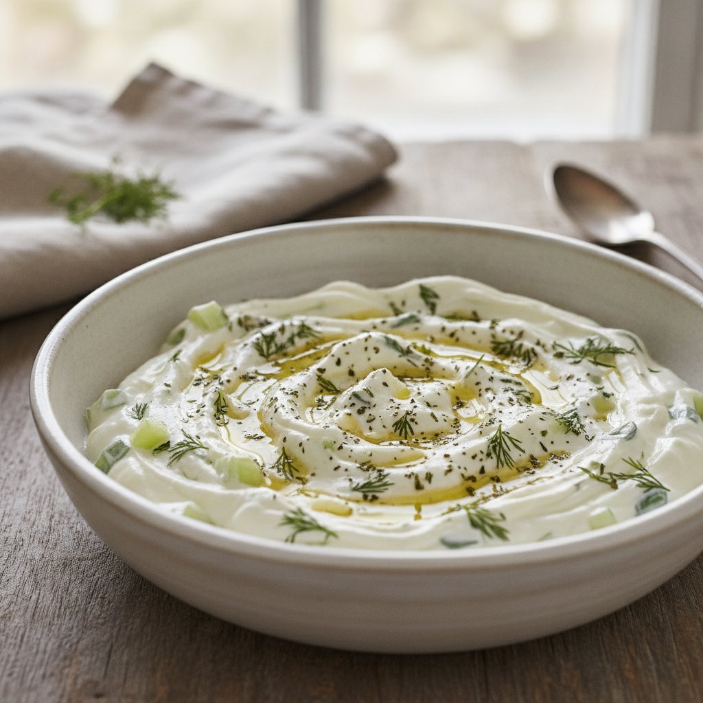 Yogurt Cucumber Salad (Low-Calorie)