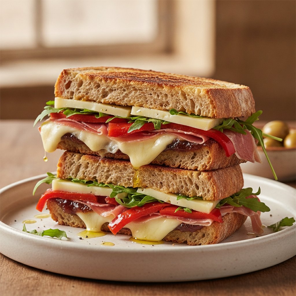 Spanish Manchego Cheese Sandwich