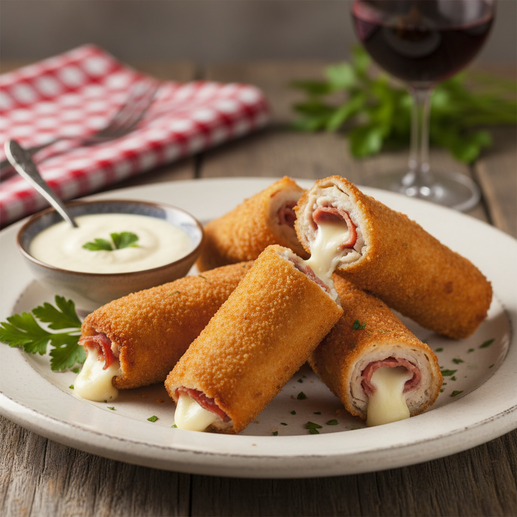Crispy Pork Loin with Jamón Serrano — Cordoban Flamenquin