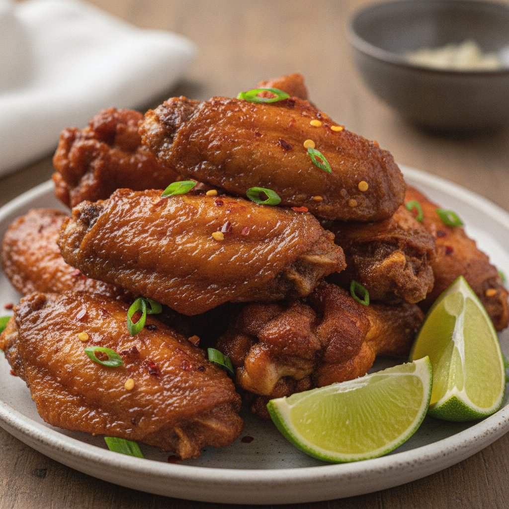 Crispy Fish Sauce Chicken Wings (Keto)