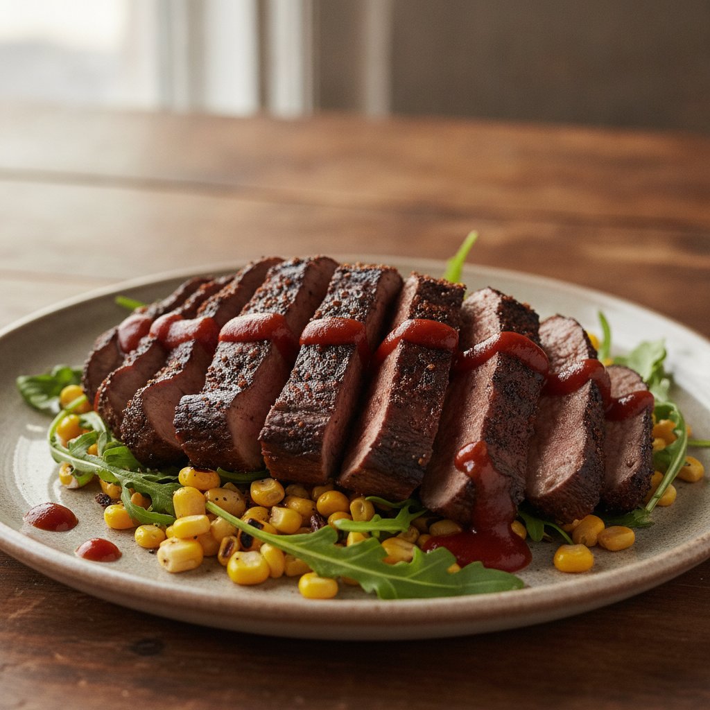 Smoked BBQ Portobello Steaks