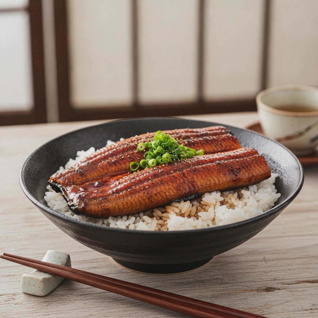 Grilled Eel Over Rice