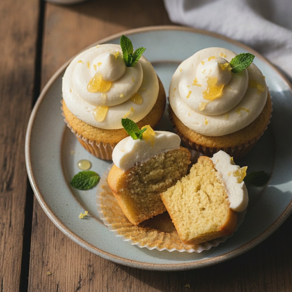 Lemon Ricotta Cupcakes