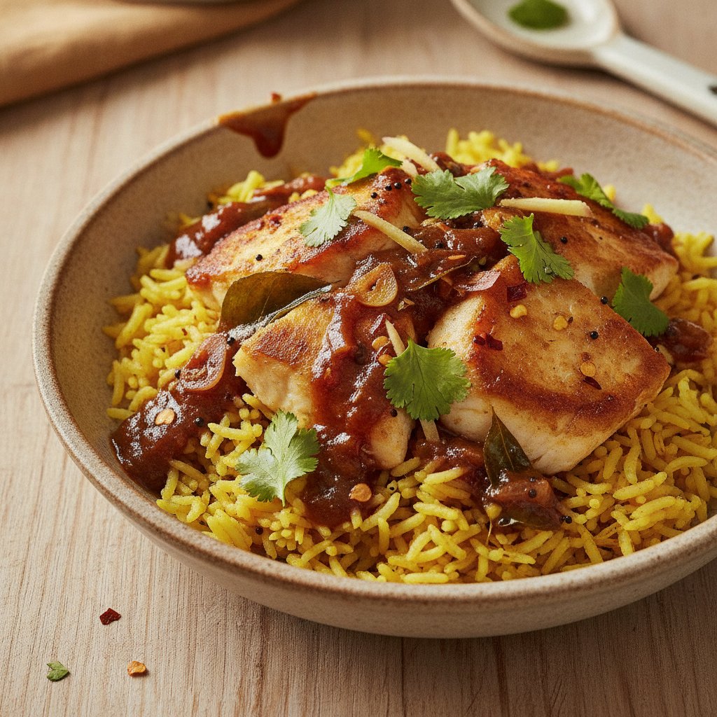 Tamarind Fish Rice