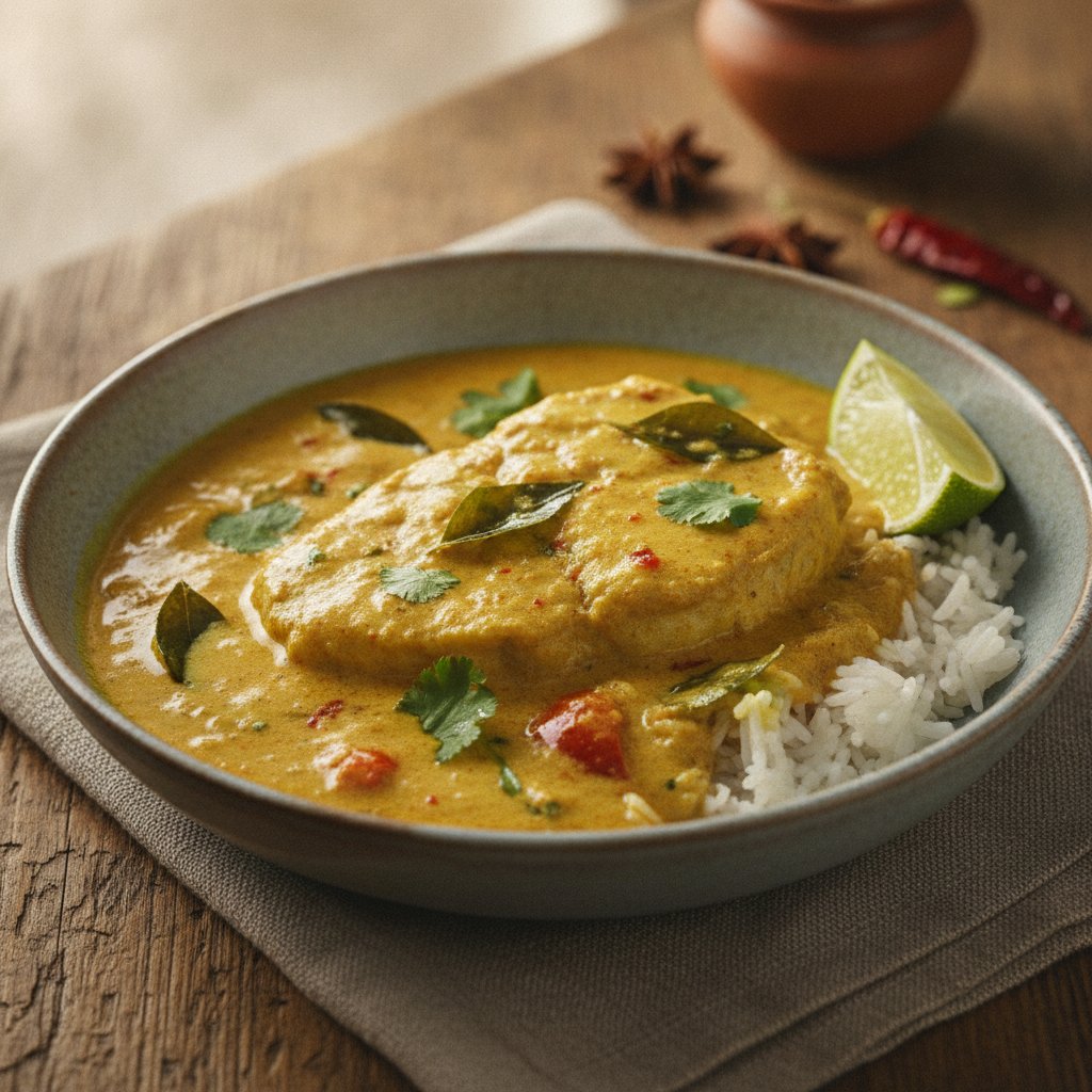 Fish Curry in Coconut Sauce (Dairy-Free)
