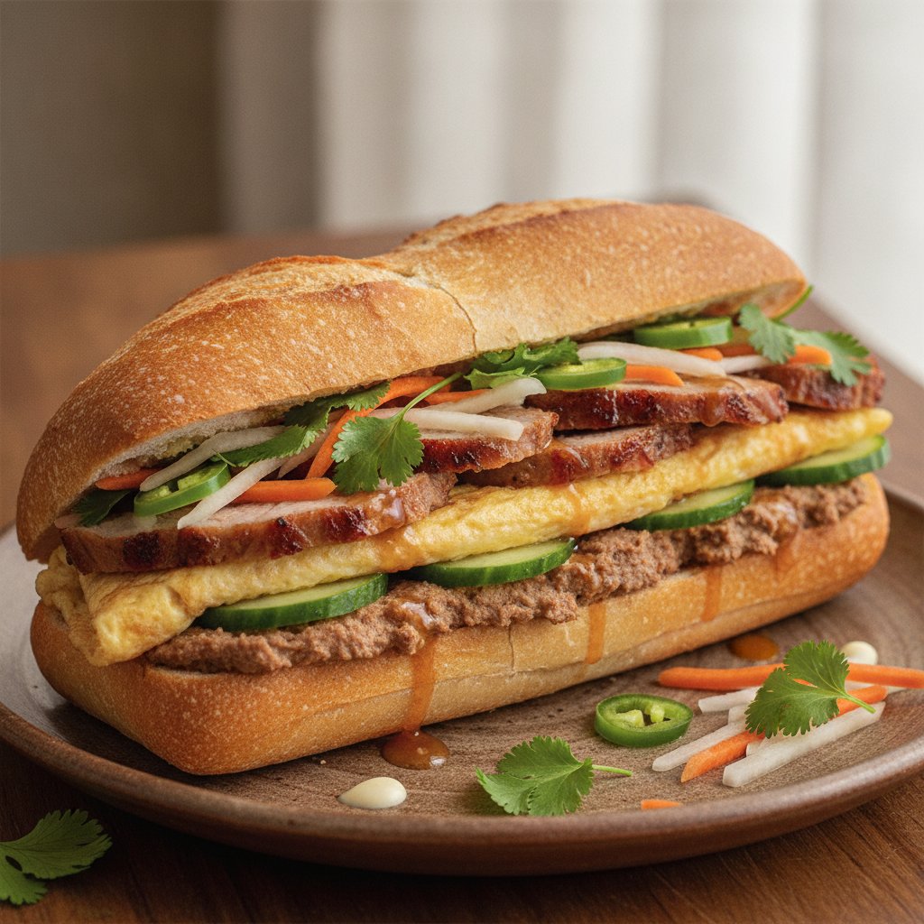 Vietnamese Pork Sandwich (High-Protein)