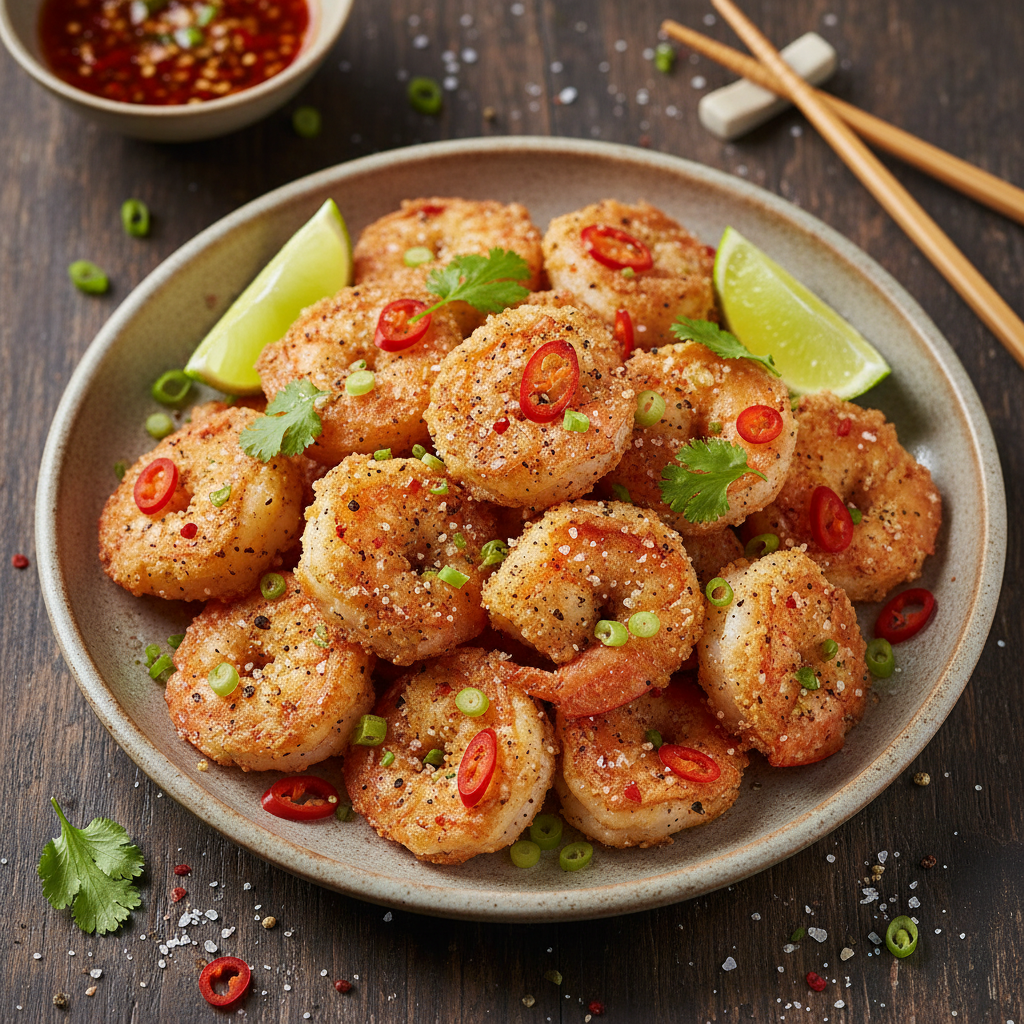 Cantonese Salt and Pepper Shrimp