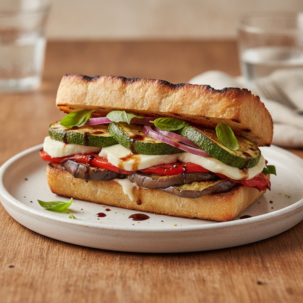 Roasted Vegetable Sandwich
