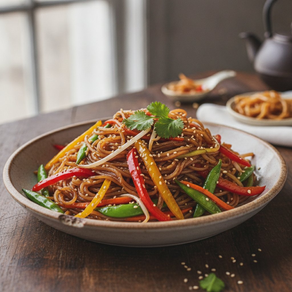 Vegetable Stir-Fried Noodles (Gluten-Free)