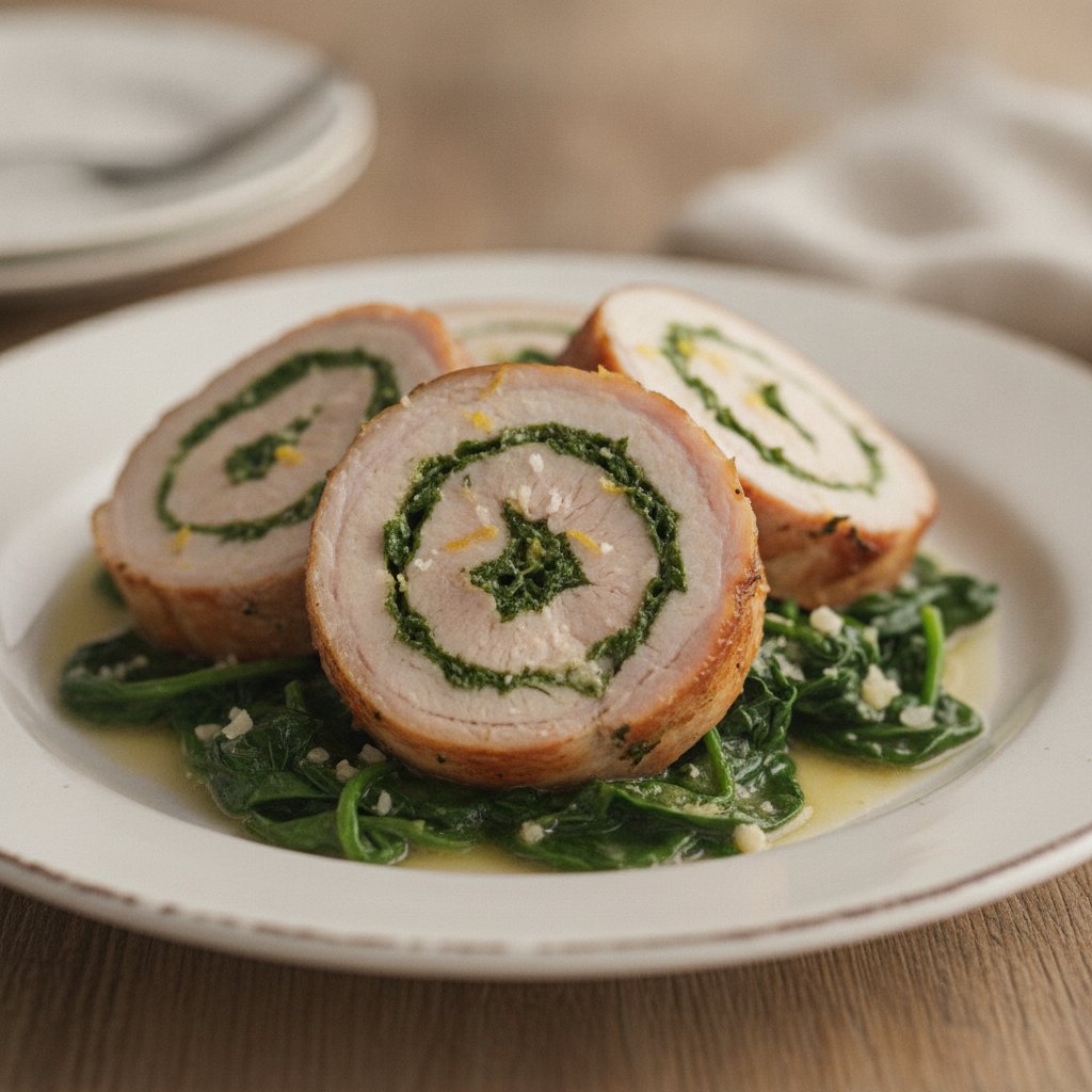 Rolled Seasoned Pork Roast (Low-Calorie)