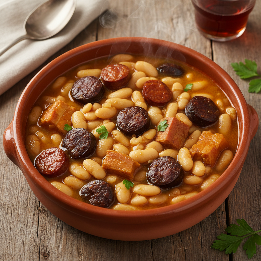 Asturian Bean Stew