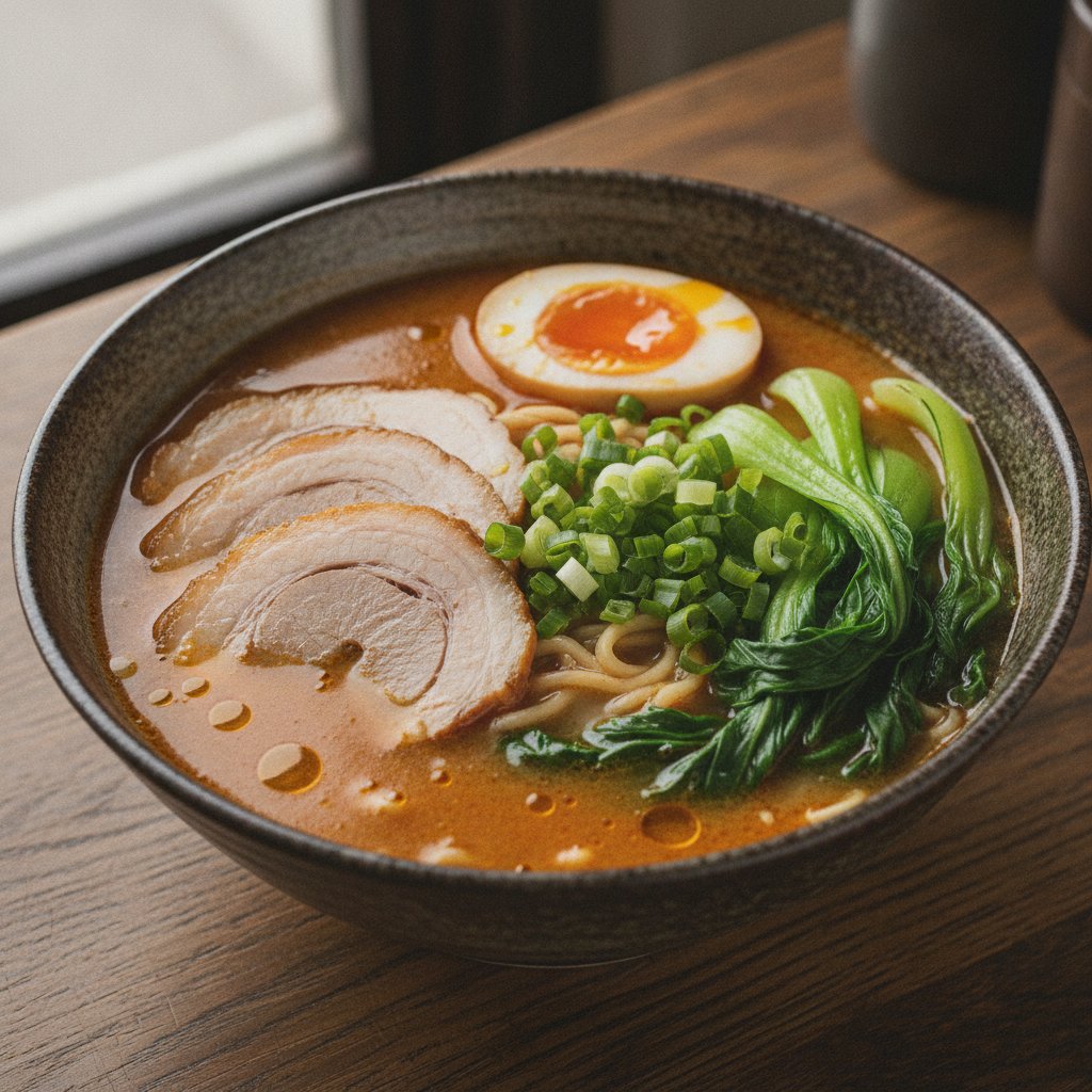 Fermented Bean Paste Noodle Soup