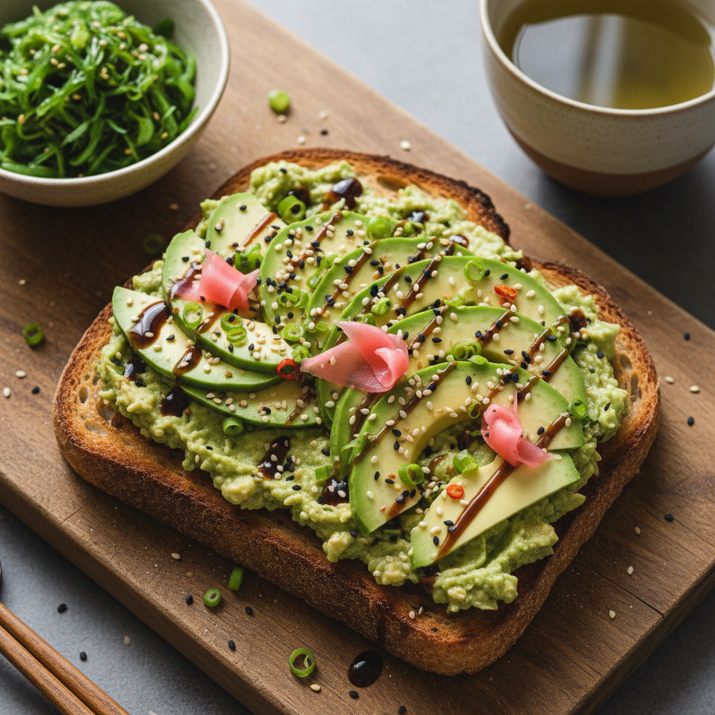 Miso Avocado Toast