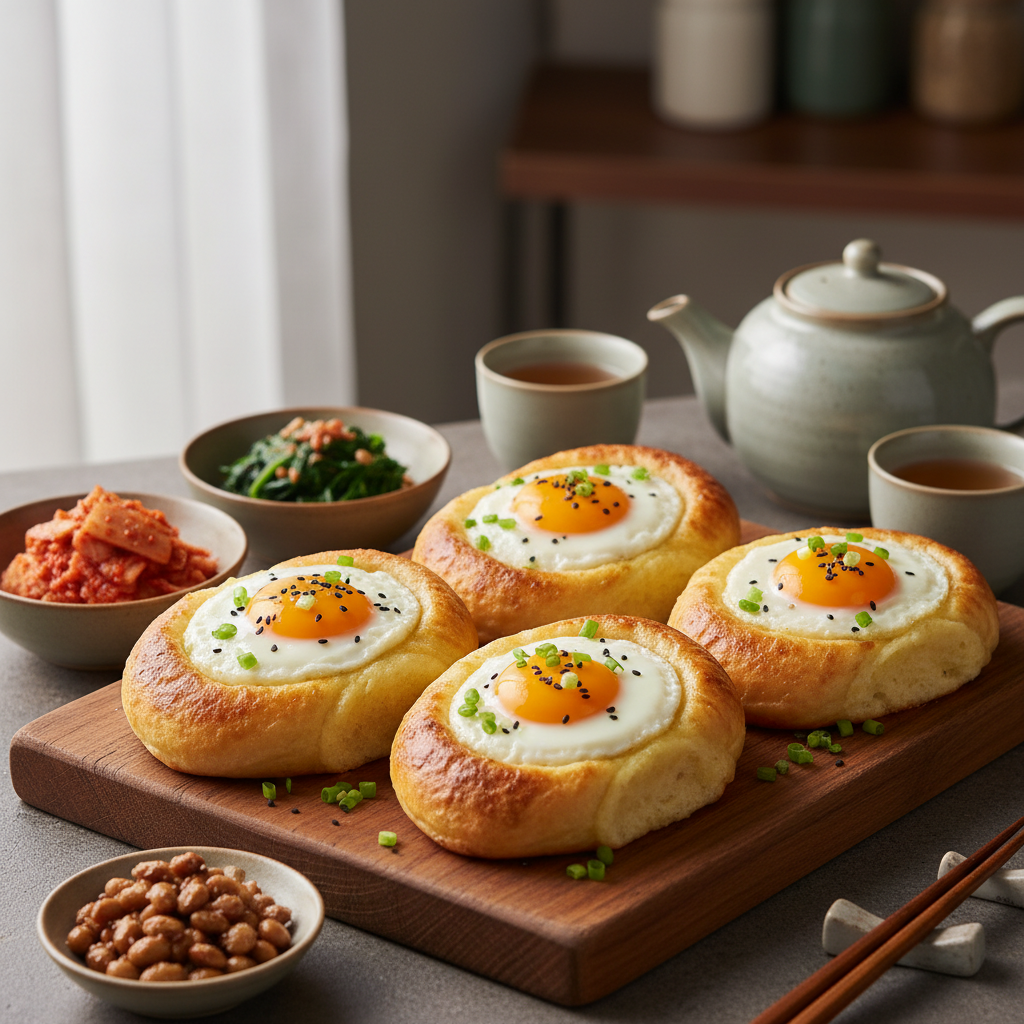Gyeranppang Egg Bread Brunch