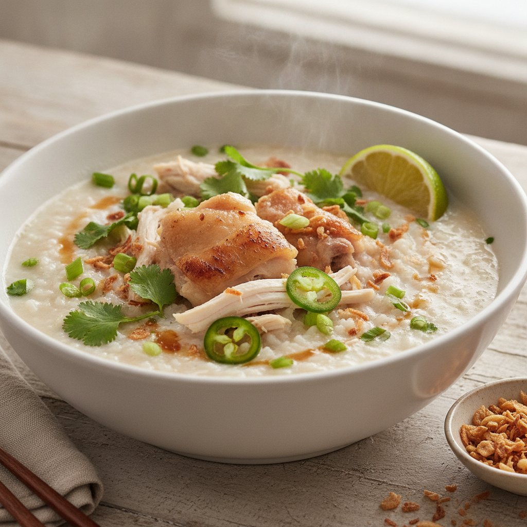 Chicken Rice Porridge (Gluten-Free)