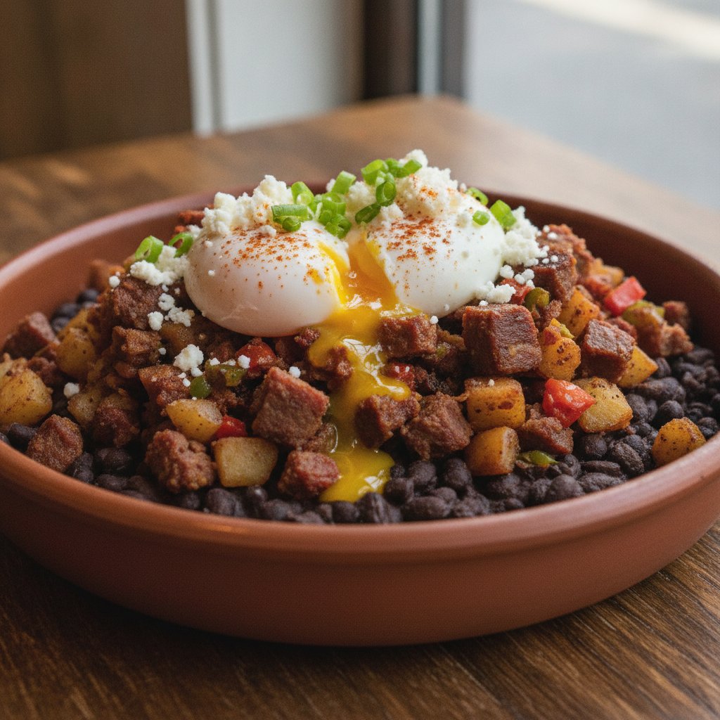 Corned Beef Hash Breakfast Bowl (High-Protein)