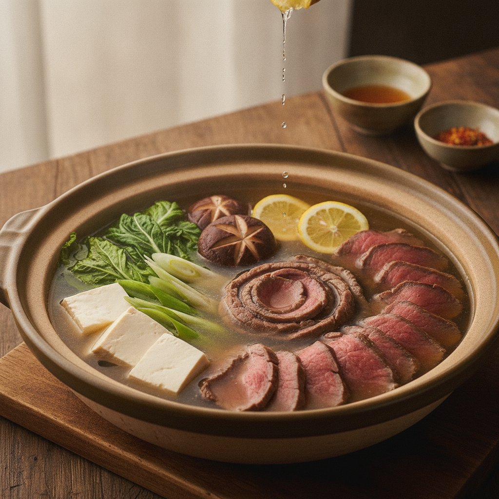 Beef Hot Pot Soup (Low-Chol)