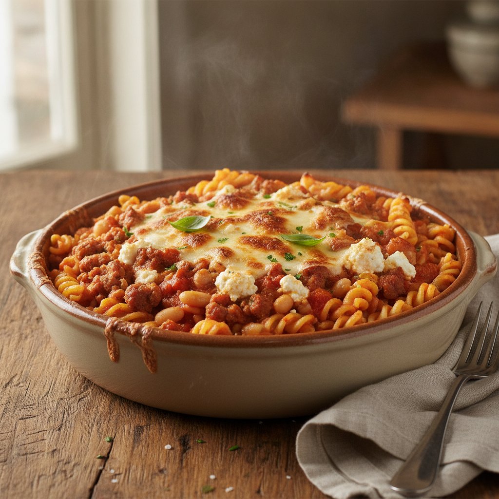 Baked Ziti with Sausage (High-Protein)