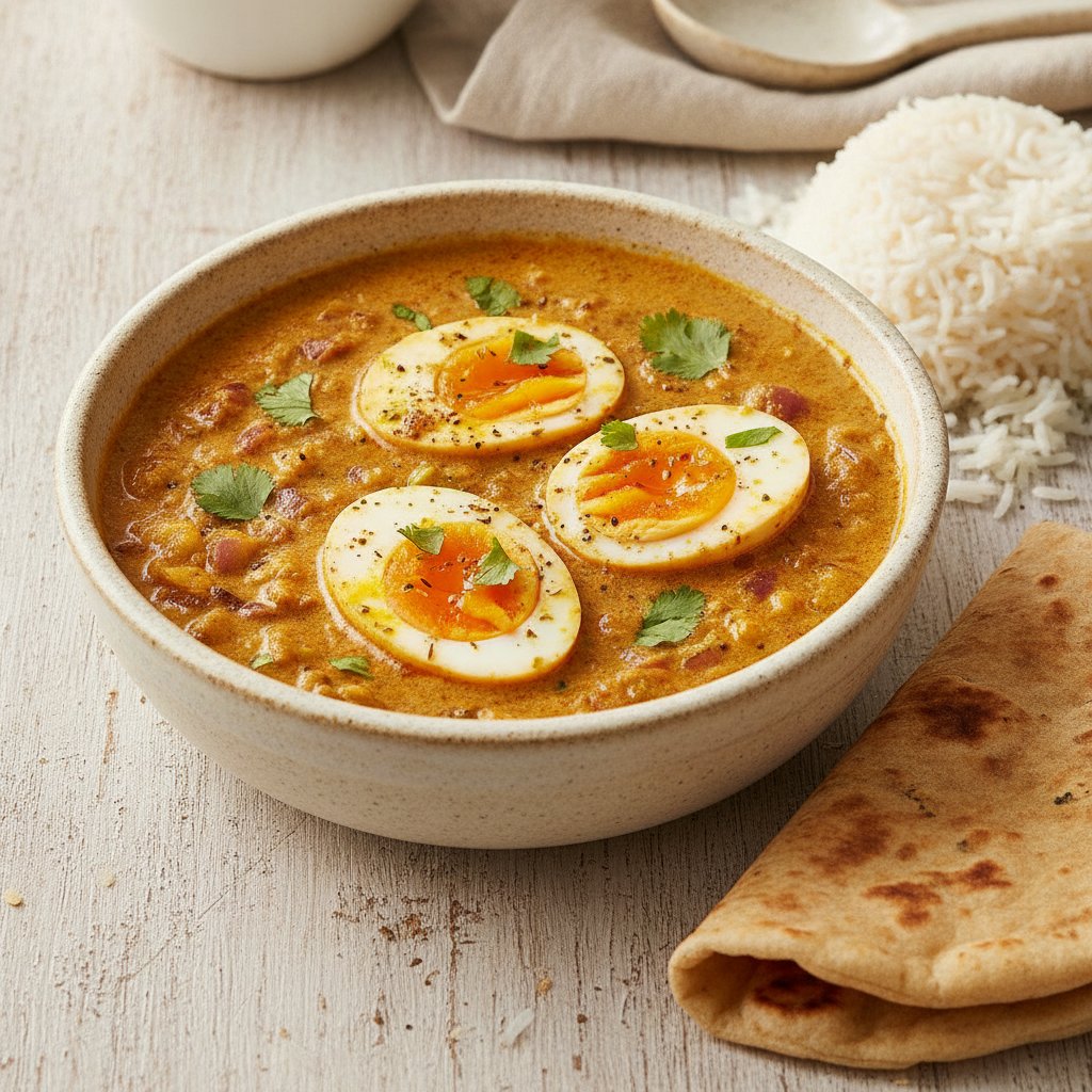 Curried Egg Stew (Dairy-Free)