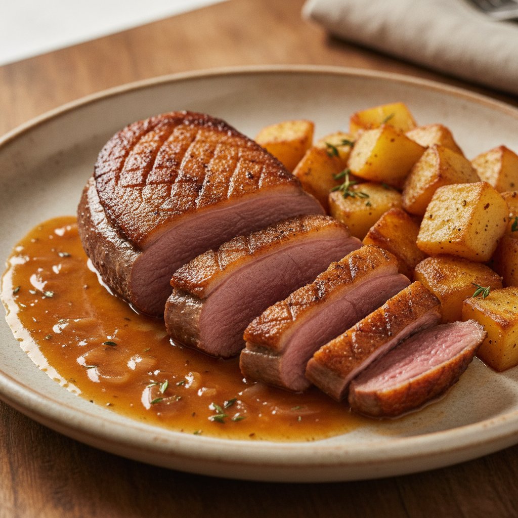 French Roast Duck Breast with Orange