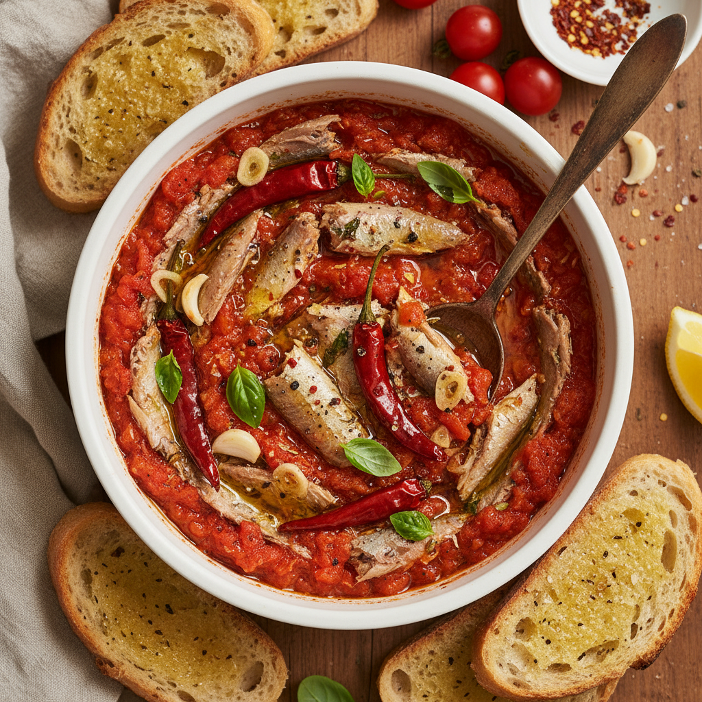 Sardine Tomato Chilli Smash Tub