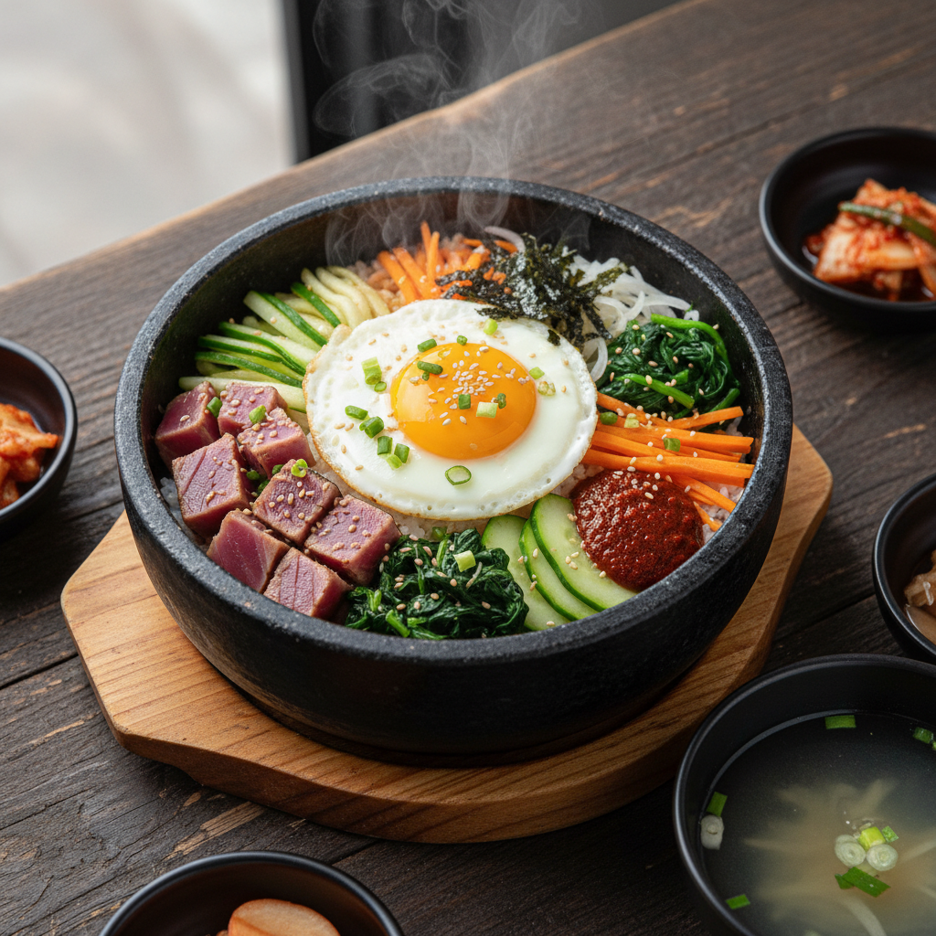 Tuna Bibimbap Chamchi