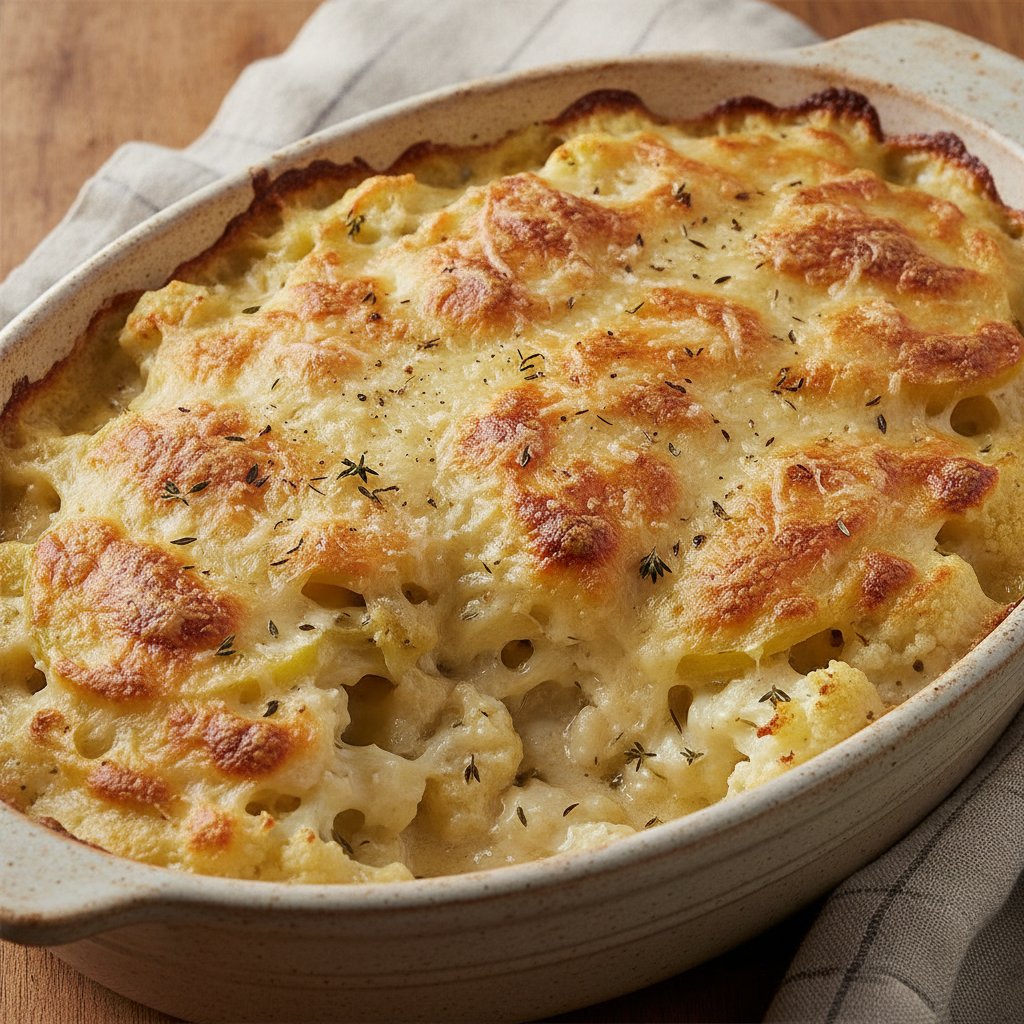 Baked Potato Cream Bake (Keto)